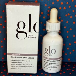 Glo Skin Beauty Firm + Repair Bio-Renew EGF Drops Repair Serum $138 MSRP 1 oz